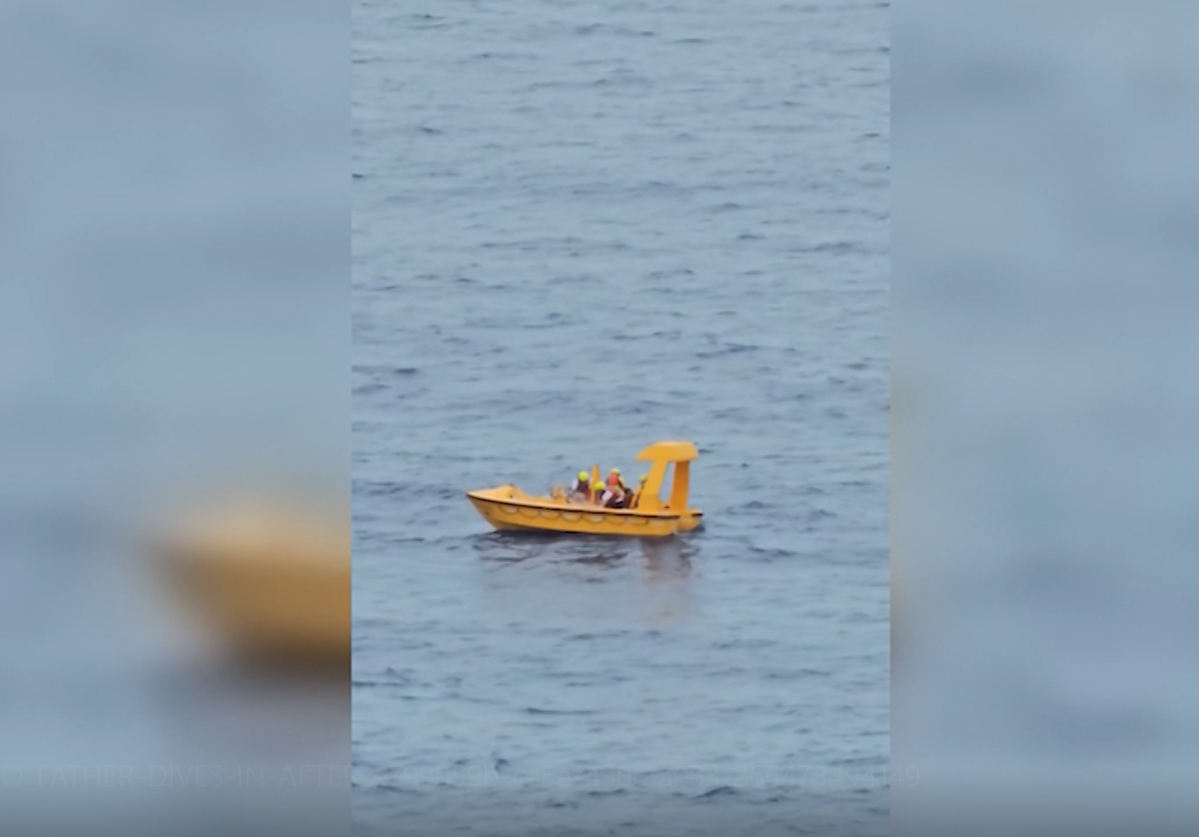Menina cai de cruzeiro da Disney ao posar para foto — pai pula no mar para salvá-la